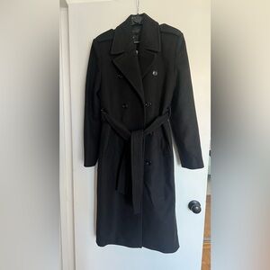 NWT. Mango - Tailored Oversized Wool Coat. Size S. OPEN TO OFFERS.